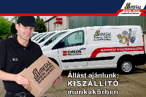 [Állásajánlat] Kereskedelmi kiszállító
